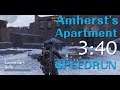 The Division - Amherst's Apartment Legendary Solo 03:40WR [PC#1.8.1] WithOut Hunter
