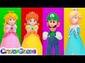 Super Mario Party Mario Party Peach Vs Daisy Vs Luigi Vs Rosalina