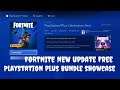FORTNITE NEW UPDATE FREE PLAYSTATION PLUS CELEBRATION PACK SHOWCASE & AVAILABLE NOW