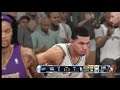 NBA 2K14 Flashback Los Angeles Lakers vs San Antonio Spurs Classic Matchup Game