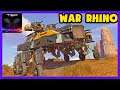 Crossout #674 ► WAR RHINO - Massive Post Apocalyptic fusion walker tank Build & Coop PvP Gameplay