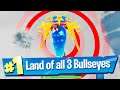 Land on different Bullseyes - Fortnite (Bullseye! Challenge)
