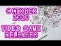 October 2020 | Video Game Releases Preview