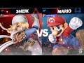 Super Smash Bros Ultimate Ablert (Sheik) vs MarioRyu (Mario)
