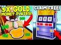 FREE New Slot Machine + 3X Money GOLD Food In My Restaurant Update! Roblox
