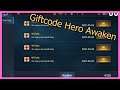 4 Giftcode Hero Awaken: Share code chung nhận quà giá trị