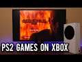 PlayStation 2 Games are running on the XBOX Series S | MVG