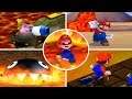 Evolution of - Lava Minigames in Mario Party Games