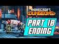 MINECRAFT DUNGEONS Gameplay Walkthrough Part 10 - Obsidian Pinnacle Mission & ENDING [*SPOILERS*]