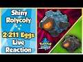 Shiny Rolycoly Reaction...But Something Crazy Happens - 2,211 Eggs (with Charm + Masuda Method)