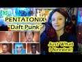 PENTATONIX - Daft Punk (Reaction) - First Time Hearing!