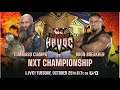 NXT Halloween Havoc'21:NXT! Championship:Bron Breakker vs Tommaso Ciampa(c)