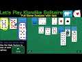 Lets play Klondike Solitaire Full Game Analysis with tips