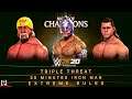 WWE 2K20 Rey Mysterio vs Shawn Michaels vs Hulk Hogan 30 Minutes Iron Man EXTREME RULES Match