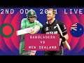 Bangladesh vs New Zealand 2nd Odi 2021 Live Today Prediction Highlights Gameplay