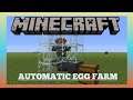 Making of Minecraft Automatic Egg Farm