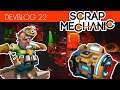 NEW caves, Battery Generator, UNDERGROUND Buildings and MORE! - Scrap mechanic devblog 22 review