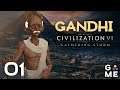 Gandhi - India | Civ 6 Gathering Storm - Let's Play | Episode 1 [Religious]