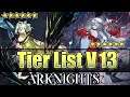 Tier List V13 - Skalter/Kal'tsit- 21/10/2021 - Arknights [Global Server]