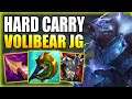 HOW TO PLAY VOLIBEAR JUNGLE & HARD CARRY THE GAME! - Best Runes/Build Guide - League of Legends