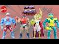 He-Man MOTU Origins Série 3: Roboto, Zodac, She-Ra e Aquático - Action Figures Review Mattel