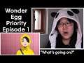 Newbie Jun Reacts | Wonder Egg Priority (Episode 1)
