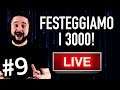 🔴FESTEGGIAMO I 3000! ▶▶▶🎙#9 - Parliamo un po' INSIEME in LIVE!
