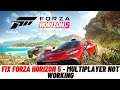 How to Fix Forza Horizon 5 -  Multiplayer Not Working