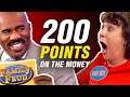 Perfect 200-point Fast Money rounds on Family Feud!