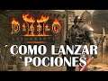 Diablo 2 Resurrected Como Lanzar Pociones