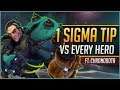 1 SIGMA TIP for EVERY HERO ft. ChroNoDotA