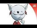 DESSIN DU JOUR : #183 | Un chat blanc à rayures rouge + GIVEAWAY