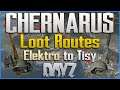 DayZ Chernarus Loot Route 4 - Electro to Tisy - Epic Military Gear Map Guide - PC, Xbox, PS4 PS5