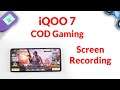 iQOO 7 Gaming review | Call of duty  Gaming on iQOO 7