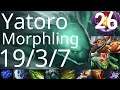 Yatoro Morphling vs Smiling Knight Medusa, Lina, Pangolier - paper - dota2