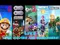 Super Mario Maker 2, SNES Online, Splatoon 2, Fortnite Chapter 2, and Minecraft LIVE!