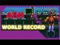 Streets of Rage 3 Ash old World Record speedrun 37:13
