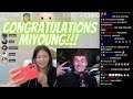 #1 Most Subscribed Female Streamer of all Time Congrats Miyoung With #1 Most Subbed Streamer Ludwig