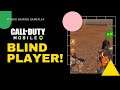 Blind Player Gameplay | Call Of Duty Mobile | Battle Royale Mode