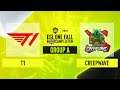 Dota2 - T1 vs. Creepwave - Game 1 - ESL One Fall 2021 - Group A