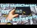 DIY Charger for all Escooter ESk8 Ebike 😍⚡😎 Xiaomi M365 Janobike 16s ESwing M8 ... 🛴⚡🍕
