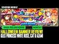 Halloween Banner: GLEX Princess White Rose, Azami and Cat Review - Romancing SaGa re;UniverSe