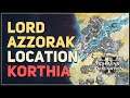 Lord Azzorak Location WoW