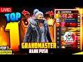 ROAD TO REGION TOP 1 GRANDMASTER | PRO INDIAN PLAYER| WATCH AND WIN REWARDS|FREE FIRE LIVE