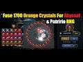 Black Desert Mobile Fuse 1700+ Orange Crystal For Abyssal Ones & Patrigio Drop Rates