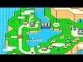 Super Mario World HD REMAKE 100% WORLD 2: Donut Plains Part 1 (Enhanced Graphics)