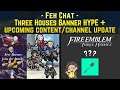Three Houses Banner HYPE + Upcoming Content & Channel Update | Feh Chat