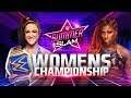 Bayley Vs Ember Moon Smackdown Women's Championship | Summerslam 2019