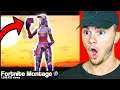 REACTING to my fans FORTNITE MONTAGES... (part 36)