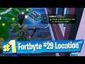 Fortnite Fortbyte #29 Location - Found underneath the tree in Crackshot's Cabin